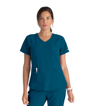 Buy 328-bahama Ladies Breeze Scrub Top 2XL-5XL