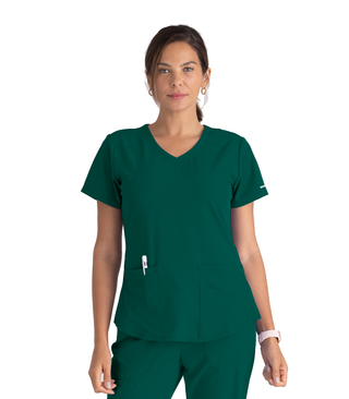 Buy 37-hunter Ladies Breeze Scrub Top 2XL-5XL