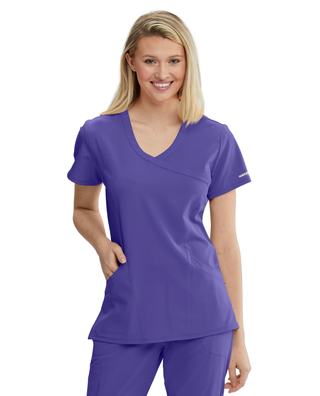 Buy 1276-new-grape Ladies Reliance Scrub Top