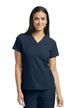 Barco One Scrub Top 2XL / 905 Steel Ladies Pulse Scrub Top 2XL-5XL