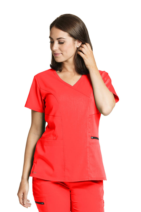 Ladies Kim Scrub Top 2XL - 5XL | TSS Outlet