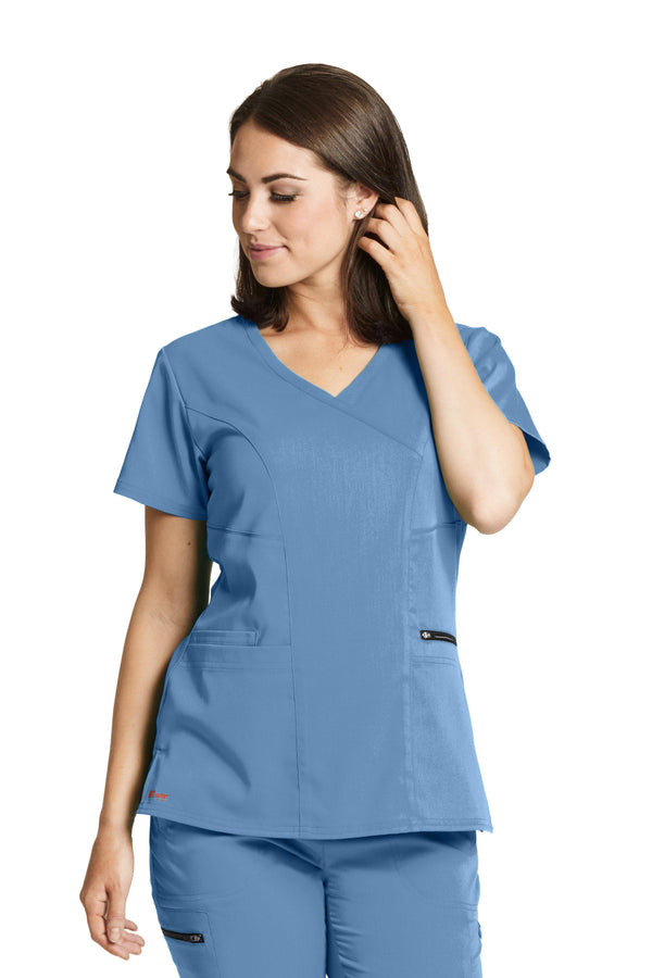 Ladies Kim Scrub Top 2XL - 5XL
