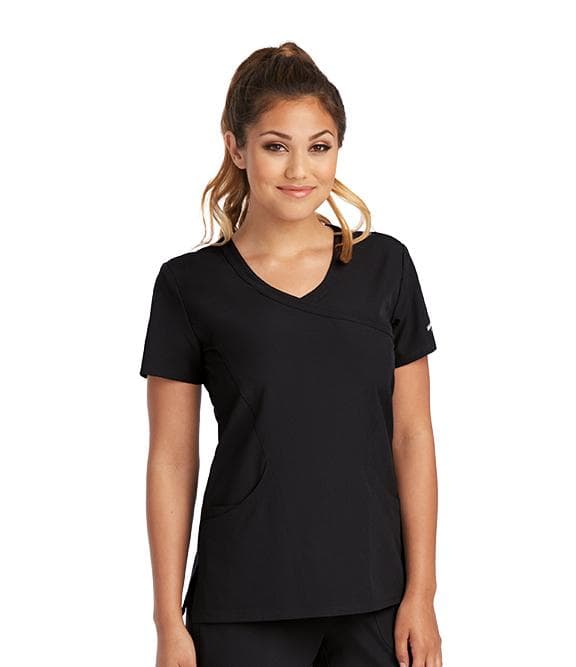 Skechers by BARCO Scrub Top XXS / 01 Black Ladies Reliance Scrub Top | Express Dispatch