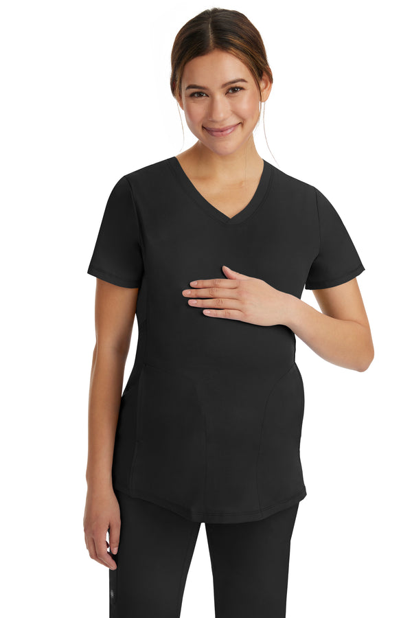 Ladies Mila Maternity Scrub Top 1X-3X