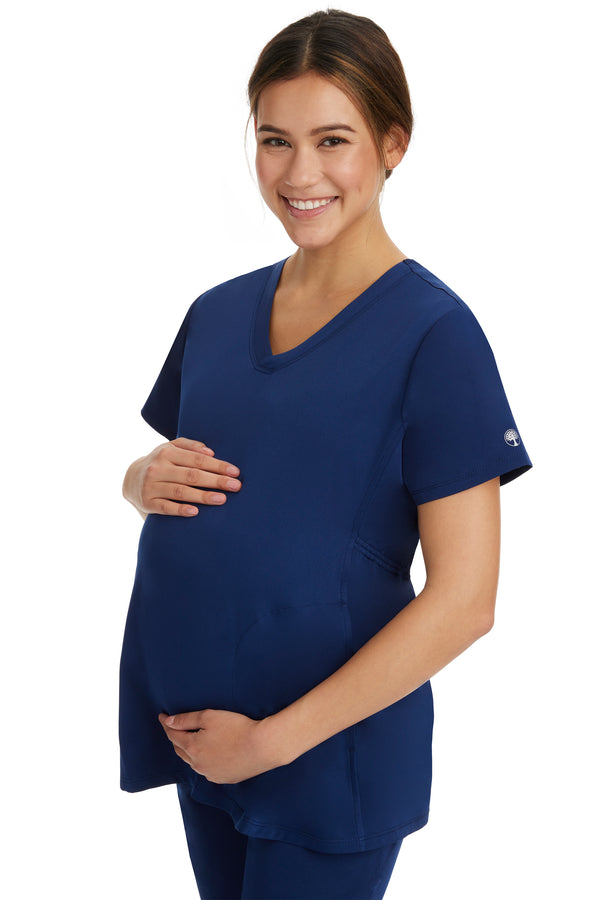 Ladies Mila Maternity Scrub Top 1X-3X