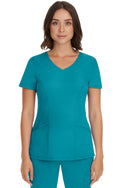 Ladies Madison Scrub Top 1X-3X