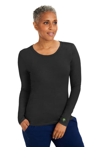 Buy black Ladies Melissa Long Sleeve Under Tee