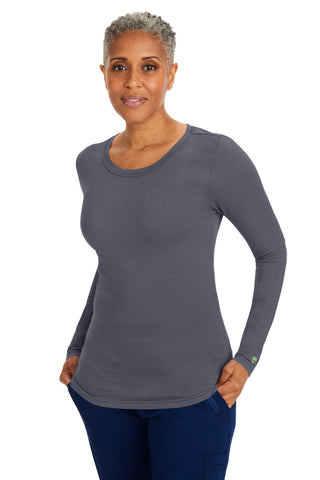 Buy pewter Ladies Melissa Long Sleeve Under Tee